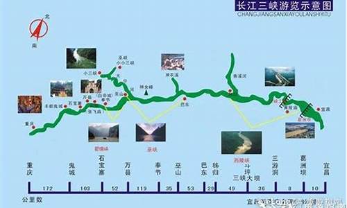 三峡旅游路线示意图最新版_三峡旅游路线示意图最新版图片
