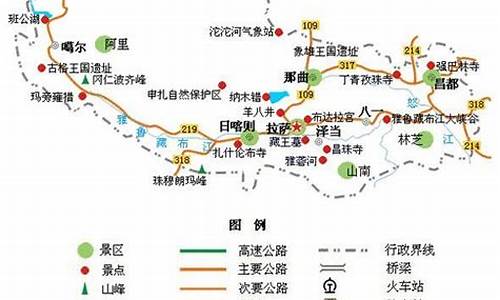 西藏自助游路线地图_西藏自助游路线地图图片